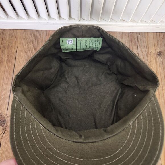 VTG Propper BDU Patrol Cap Vietnam Flag Patch Olive Green Military Cadet XXXL - Picture 9 of 10
